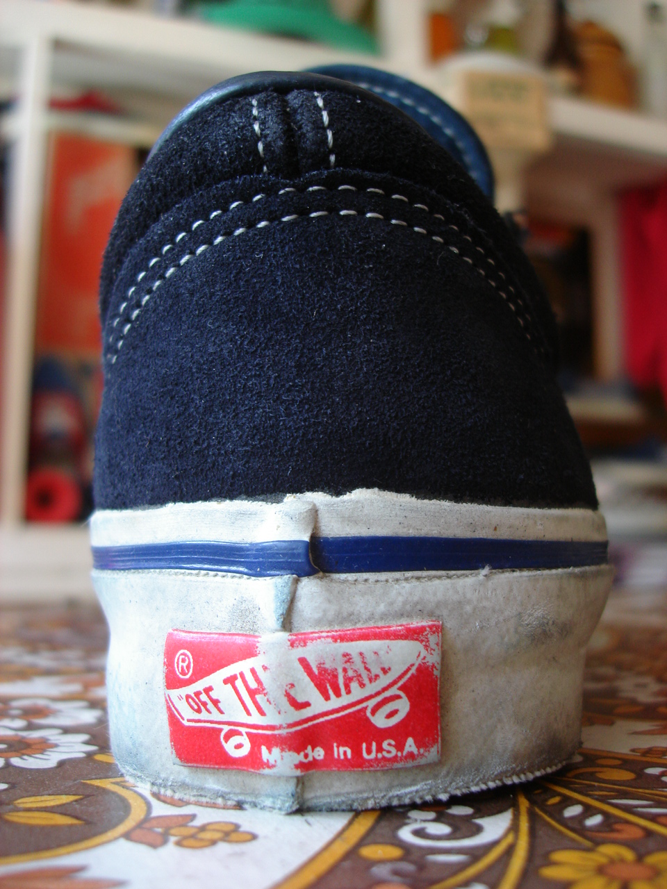 Vintage vans off the cheap wall